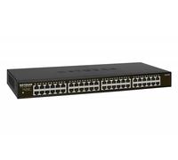 Netgear GS348 Non gestito Gigabit Ethernet (10/100/1000) Nero 1U [GS348-100EUS]