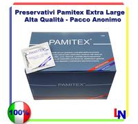48 PRESERVATIVI PAMITEX XL EXTRALARGE NATURAL - CONDOM CONFEZIONE ANONIMA