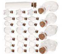 48 pz bottigliette in con , decorate