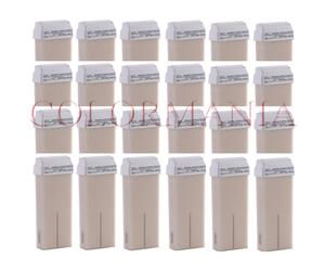 48 RICARICHE CERETTA ALLO ZINCO 100ML RULLO CERA DEPILATORIA CARTUCCIA ESTETISTA