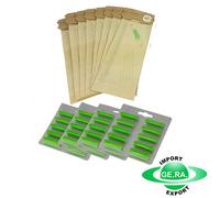 48 SACCHI FILTRO + 40 PROFUMI ASPIRAPOLVERE VORWERK FOLLETTO VK120 VK121 VK122