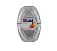 48 Vassoi CUKI in Alluminio Pratici e Resistenti da 8 porzioni NUOVI vassoio