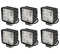 48 W LED Offroad Faro da lavoro bianco 12 V 24 V 3800 Lumen Luce di inondazione Riflettore worklight faro luce del lavoro SUV UTV ATV lampada lavoro trattore escavatore 6 Piece