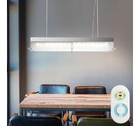 48 Watt LED Cristallo Lampada a Sospensione Telecomando Coprire Pendolo Faretto