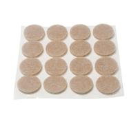 48 X Strisce Di 16 Adesivo Rotondo Feltro Imbottitura 19mm Diametro X 4mm