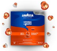 480 Capsule Caffè Lavazza Nespresso Alluminio Crema e Gusto FORTE (ex VIGOROSO)