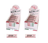 480 Microbocchini David Ross Slim 5 mm 48 astucci 2 Box riutilizzabili