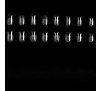 480 pezzi di punte in gel morbido per unghie finte da spingere unghie semismerigliate copertura completa per incollare unghie unghie artificiali