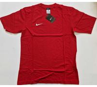 4800/921 NIKE MAGLIA MAGLIETTA SPORT PALESTRA COTONE UOMO MAN ROSSO