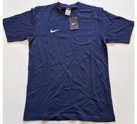 4800/923 NIKE MAGLIA MAGLIETTA SPORT PALESTRA COTONE UOMO MAN BLU