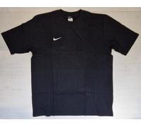 4800/924 NIKE MAGLIA MAGLIETTA SPORT PALESTRA COTONE UOMO MAN NERO