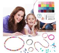 4800 Argilla Heishi Perline Disco Perline Gioielli Marcatura Bracciali
