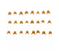 480pcs Monolithic Ceramic Capacitor Assortment Kit 50V 10pF - 10uF Capacitance Set 0.1uF 0.22uF 0.47uF 2.2uF 4.7uF Sample Pack RUAJOGYNVM