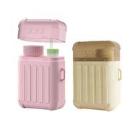 480Pezzi Detergente Fori le Orecchie,Strumento di Pulizia Usa e Getta per Piercing,Kit per la Pulizia dei Piercing All'orecchio,Detergente per Fori per le Orecchie,Profumo di Rosa + Menta