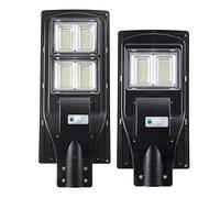 480W LED Solar Street Light Wall Lights Waterproof Outdoor Garden Lighting with Remote Control PIR Motion Sensor Lamps (5 Pcs 480w)
