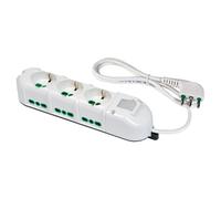 481223 B Multipresa elettrica 9 posti con 3 prese universali e 6 prese bivalenti