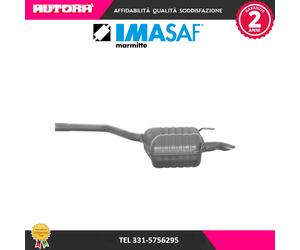 483307 Silenziatore posteriore adatto a Mercedes Benz C (MARCA IMASAF)..S27