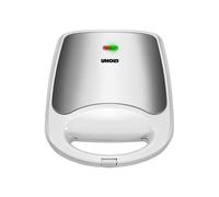 Quadro tostiera 1100 W Argento, Bianco, Creatore del panino bianco/in acciaio inox, 1100 W, 220-240 V, 50 Hz, 272 mm, 328 mm, 104 mm