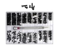 486 Pezzi Viti di Riparazione Micro, Kit Assortimento Mini Viti in Acciaio Inossidabile con Pinzette, Kit di Viti per Micro Riparazioni Kit Viti Occhiali per Riparazione di Occhiali Orologi Laptop