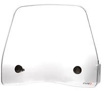 4872 - accessorio per parabrezza manuale per cupole per parabrezza compatibile con H.O.N.D.A. nhx 110 lead 2008-2013 COLORE TRANSPARENTE