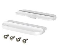 48800203 Set di supporti a parete bianco 2 pz. BOPLA