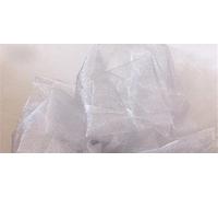 48cmx5m/10m filato in cristallo rotola di tulle trasparente decorazione da sposta di matrimoni decorazione in organ zavasola per telaio galli per le forniture fai-da-te grigio, 10 m