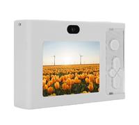 48MP 1080p HD HD Dual Lens AutoFocus Compact Camera Vlog Selfie Camera da 2,4 Pollici Screen Boys Girls Girls (WHITE)