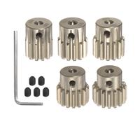 48P 7075 Alluminio Pignone Motore Ingranaggio Set 5pz 12T 13T 14T 15T 16T