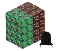 48Pcs Dadi Magici Contatori, Set D6 per Vita in Acrilico, 2 Stili