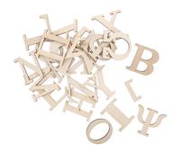 48pcs Greek Alphabet Learning Tiles Riconoscimento di parole giochi parole in