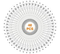 48PEZZI Penne personalizzate con nome inciso gratuitamente, penne a sfera con stilo, logo e messaggio, regali personalizzati per affari, laurea, matrimonio, compleanno - inchiostro nero