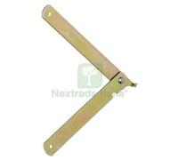 48PZ ASTE SNODATE IN ACCIAIO ZINCATO MM. 250 DESTRA: