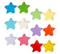 48Pz Sagome Stelle Carta Colorate Per Lavoretti, Festa E Bacheca