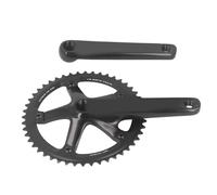 48T Black Square Square in alluminio in lega in lega in bicicletta in bicicletta in bicicletta in lega di precisione, trattamento anodizzato CNC, per durata, leggero ed elegante,