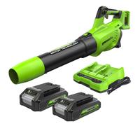 48V(2X24V) Soffiatore Foglie Assiale a Batteria Con Motore Brushless, Funzione T