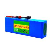 48V 30AH Batteria Per Bici Elettrica Atteria Al Litio Ricaricabile Con Protezione BMS Batteria Agli Ioni Di Litio Impermeabile Con Caricabatteria Per Scooter E Bicicletta 48V,XT30+DC