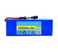 48V 58Ah Batteria Al Litio Per Bicicletta Elettrica 13S3P Ricaricabile Batteria Per 200W-1000W Motore Batteria Ricaricabile Scheda Di Protezione Integrata T