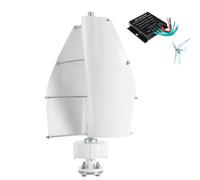 48v,BAOJUHUIKANG Generatore eolico verticale trifase 5000W-8000W, mulino a vento 12V-220V con controller, soluzione di energia rinnovabile ad alta efficienza, per la produzione di energia sostenibile