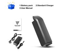 48V11.6Ah Batteria Bici al Litio per EBike Biciclette Elettriche+Carica batteria
