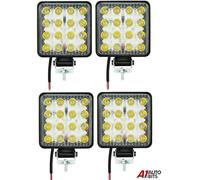 48W 16 LED Fari Da Lavoro Spot Beam X4 10-30V Trattori E Veicoli Agricoli