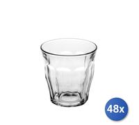 48x Bicchiere Duralex Picardie 25Cl Vetro Temperato Trasparente