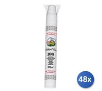 48x Bundle Bicchieri 100 Pezzi Caffe' Bianchi 80 Cc. 208016