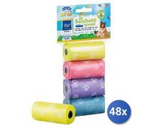 48x Bundle Sacchi Cane Igieniche Clendy 4X20=80 Pz 20X30