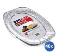 48x Bundle Vassoio Alluminio Portata Grand X1 Rotofres