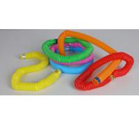 48X Pop Tube Neon LED Colori Con Batterie Tubo Luce Giocattolo Set
