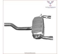 49.08.47 Silenziatore posteriore Imasaf per MERCEDES 220 200