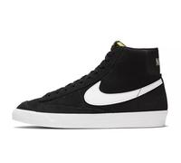 49.5 CI1172 005 Nike Blazer Mid 77 scamosciato nero bianco uomo