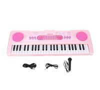 49 tasti per bambini tastiera per pianoforte 100 toni di ritmi BAMBINI Strumenti educativi per pianoforti digitali portatili per ragazzi con microfono