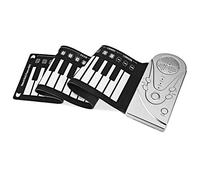 49 Tasti Piano Portatile Con Altoparlanti Incorporati, Roll Up Tastiera Pianoforte, Pianoforte Pieghevole, Silicone Impermeabile Aggiornato Pieghevole, Regali Musicali Ragazza Ragazzi