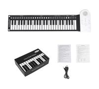 49 Tasti Tastiera Pieghevole Elettronico Pianoforte Ricaricabile Mano Roll Pianoforte Portatile Per Principianti Kid